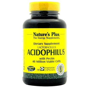 Natures Plus ACIDOPHILUS 90 φυτικές κάψουλες