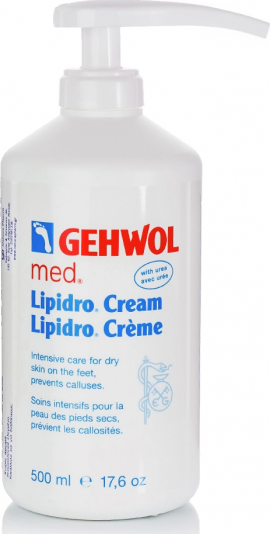 Gehwol Med Lipidro Cream Υδρολιπιδική Κρέμα Ποδιών 500ml