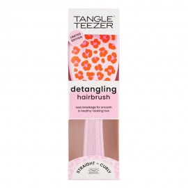 Tangle Teezer Ultimate Detangler Fine & Fragile Βούρτσα για Βρεγμένα & Στεγνά Μαλλιά, 1τεμ - Vibrant Leopard / Printed