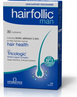 VITABIOTICS HAIR FOLLIC MAN (TRICOLOGIC) 60 TABS