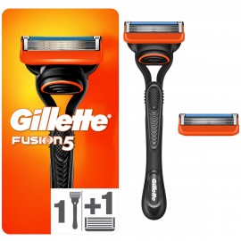 Gillette Fusion5 Ανδρική Ξυριστική Μηχανή και 2 Ανταλλακτικές Κεφαλές