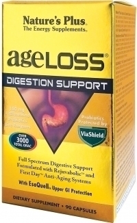 Natures Plus AGELOSS DIGESTION SUPPORT 90 κάψουλες
