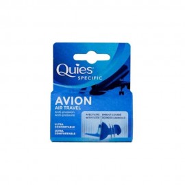 Quies Specific Air Travel Anti-pressure Ωτοασπίδες Μπλε 1 Ζεύγος