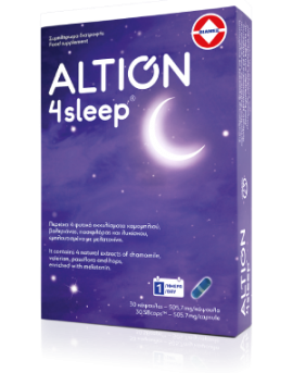ALTION 4Sleep, Βελτίωση της Ποιότητας του Ύπνου - 30caps