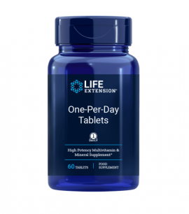 Life Extension One Per Day Βιταμίνη για Ενέργεια 60 ταμπλέτες