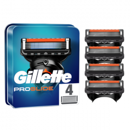 Gillette Fusion Proglide Ανταλλακτικά Ξυραφάκια 4 Τεμάχια