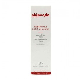 Skincode Essentials S.O.S Oil Control Pore Refining Mask Μάσκα Προσώπου Κατά Tων Διευρυμένων Πόρων 75ml