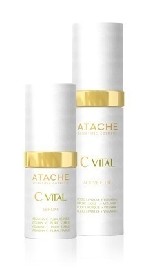 ATACHE C Vital Set Active Serum 15ml & Fluid 30ml