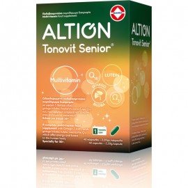 Altion Tonovit Senior Multivitamin Συμπλήρωμα Διατροφής για άτομα 50+ , 40 κάψουλες