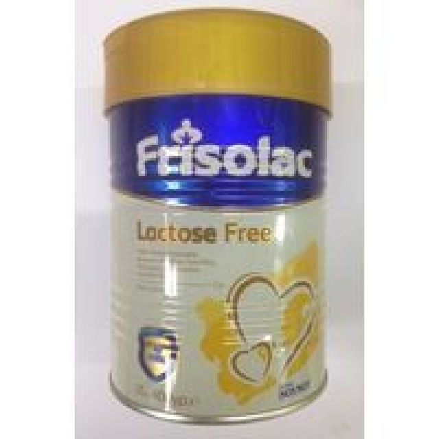 Frisolac Lactose Free Γάλα Ειδικής Διατροφής Ελεύθερο Λακτόζης από τη Γέννηση 400 gr