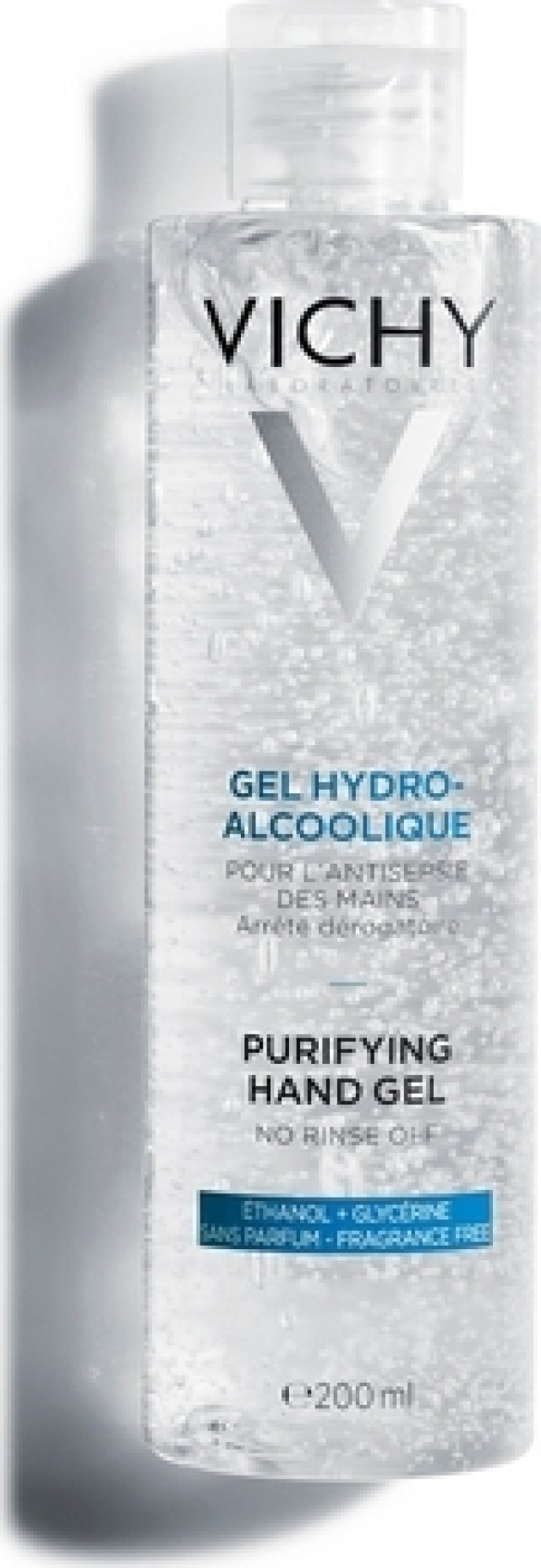 Vichy Purifying Hand Gel Αντισηπτικό Καθαριστικό Gel Χεριών, 200mlHYDROALCOHOLIC GEL 200ML