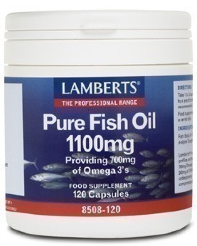 LAMBERTS PURE FISH OIL 1100MG (EPA) 120CAPS (Ω3)