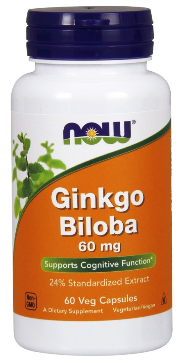 Now Ginkgo Biloba 60caps