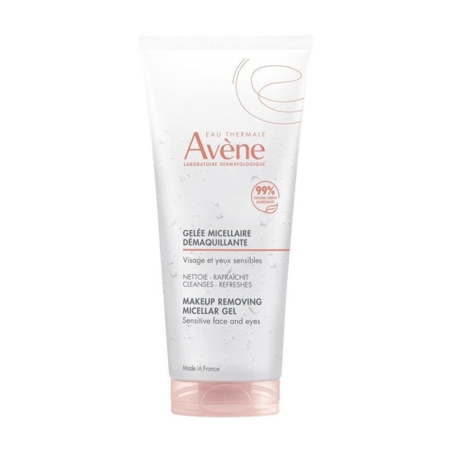 Avene Makeup Removing Micellar Gel Τζελ Ντεμακιγιάζ για Ευαίσθητες Επιδερμίδες, 200ml