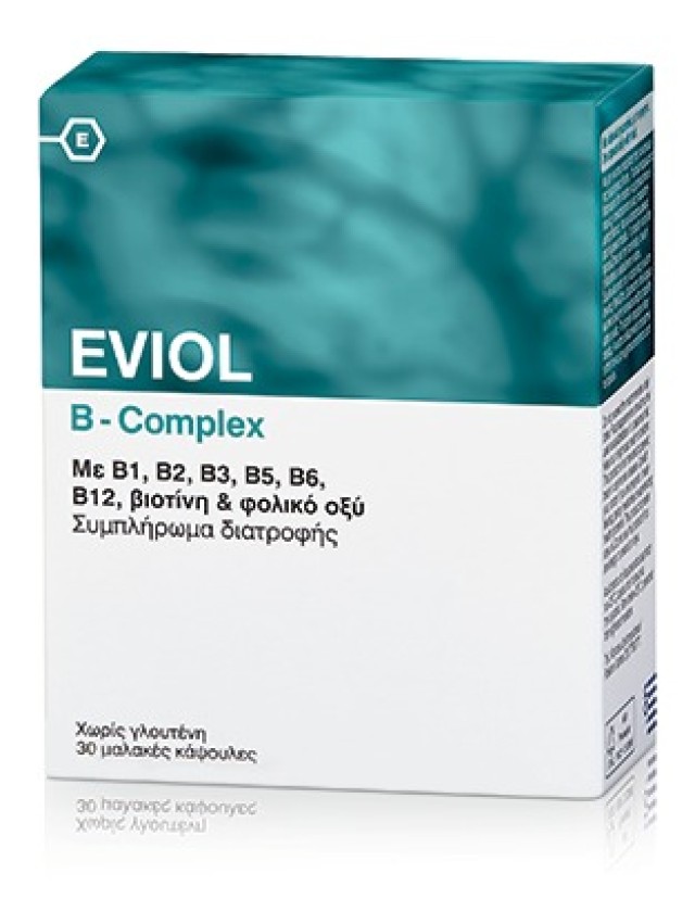 EVIOL B-Complex 30 μαλακές κάψουλες