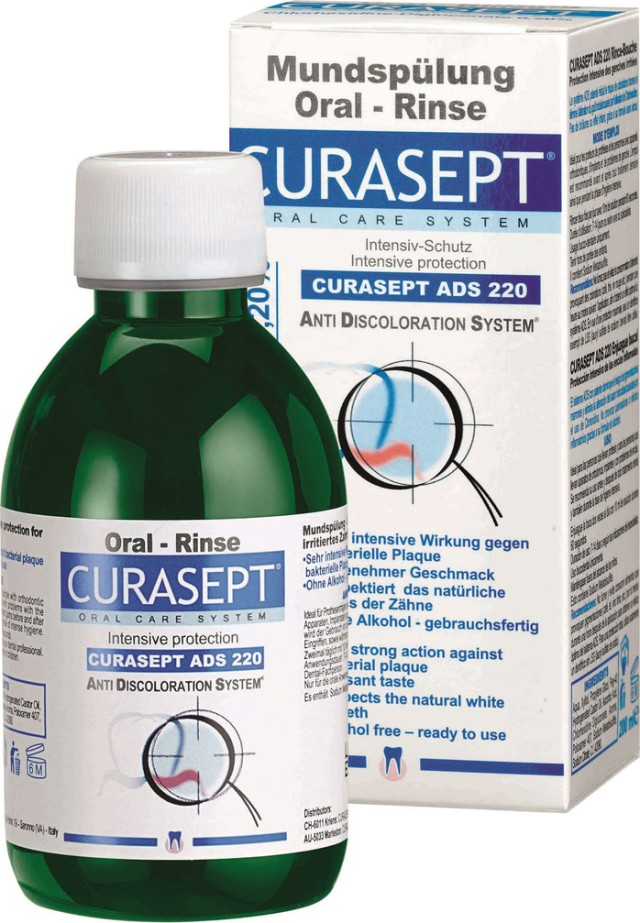 Curasept Mouthwash ADS 220 200ml - Στοματικό Διάλυμα Χλωρεξιδίνης 0.20%