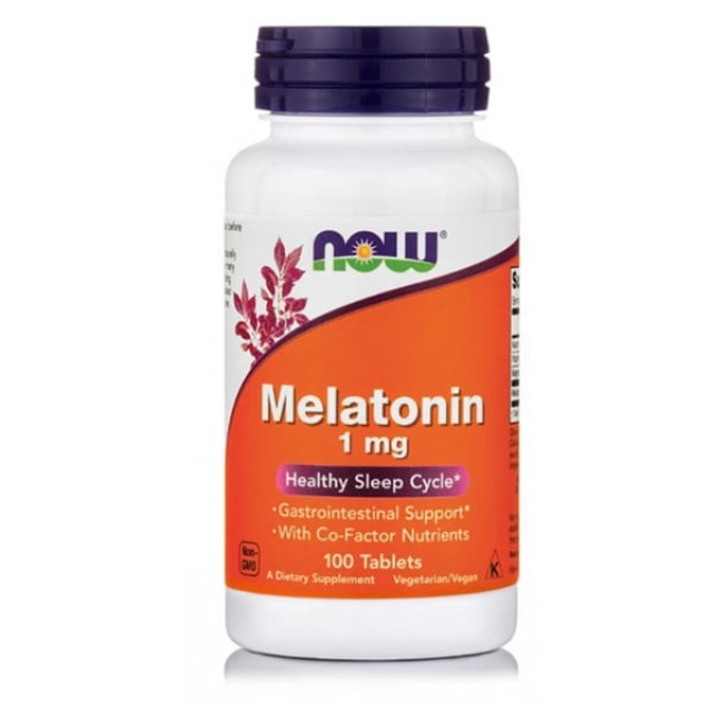 NOW MELATONIN 1mg - 100caps