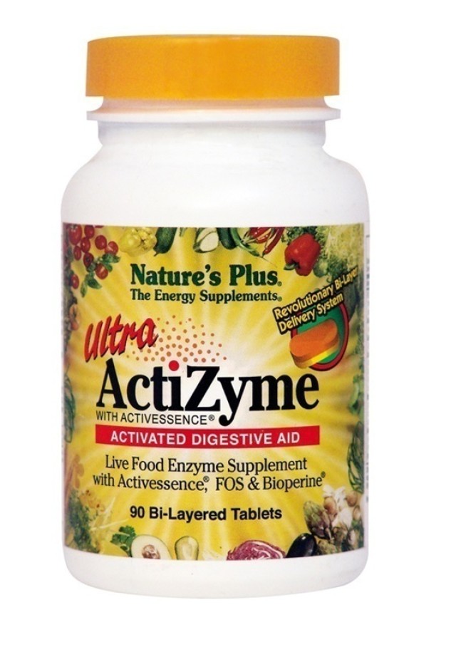 Natures Plus ACTI-ZYME 90 φυτικές κάψουλες