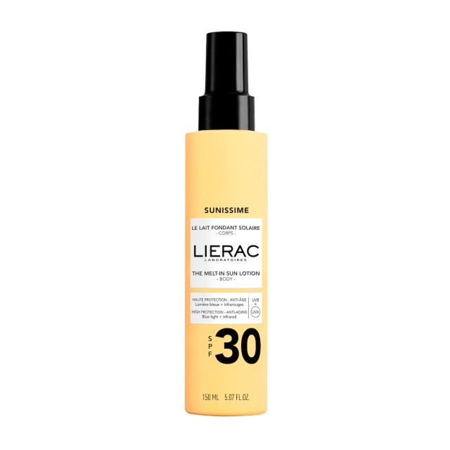 Lierac Sunissime The Melt-In Sun Lotion Body Aντηλιακό Γαλάκτωμα Σώματος SPF30, 150ml