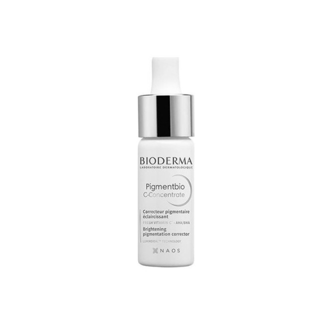 Bioderma Pigmentbio C-Concentrate Serum Για Την Μείωση Καφέ Κηλίδων Γήρανσης 15ml