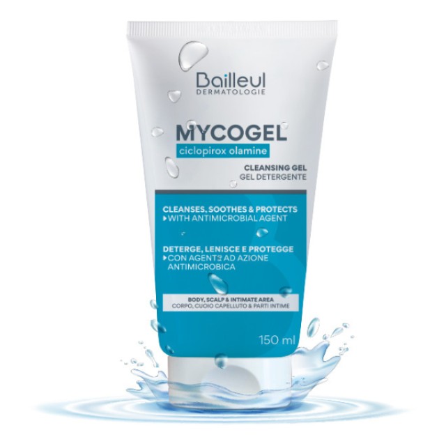 Biorga Mycogel Gel Nettoyant Moussant Καθαριστικό Αντισηπτικό Gel Προσώπου & Σώματος, 150ml