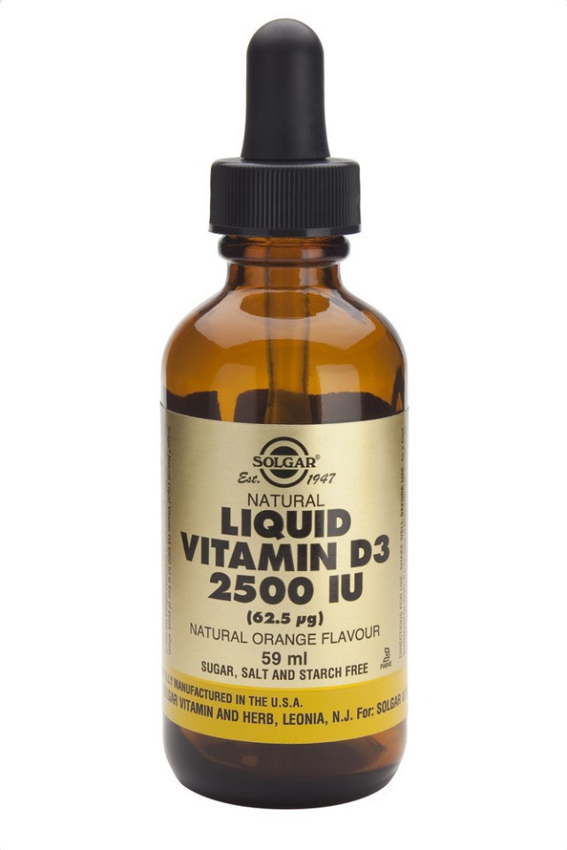 SOLGAR VIT. D-3 2500 IU liquid 59ml