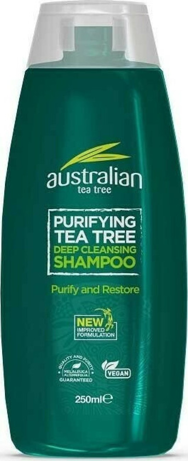 Optima Australian Organic Tea Tree Deep Cleansing Shampoo 250ml