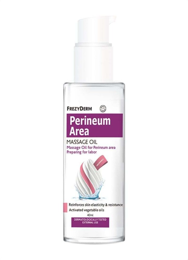 Frezyderm Perineum Area Massage Oil 40ml - Λάδι Μασάζ Για Το Περίνεο Για Προετοιμασία Για Τον Τοκετό