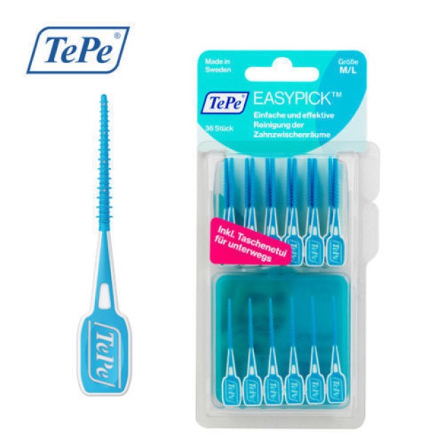 TePe Easypick Ελαστικές Οδοντογλυφίδες Μέγεθος M/L 36 Τμχ