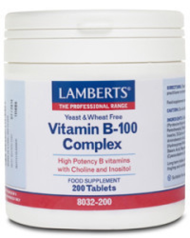 LAMBERTS B-100 COMPLEX 200TABS