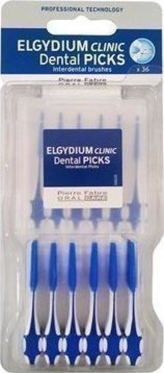 Elgydium Clinic Dental Picks - 36τμχ.