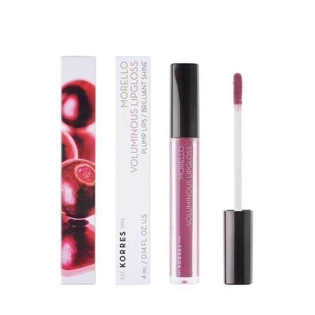  Korres Morello Voluminus Lipgloss 27 Berry Purple 4ml 