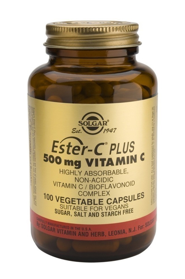 SOLGAR ESTER-C  500mg veg.caps 100s