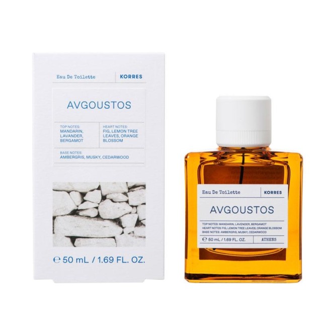 Korres Avgoustos Eau De Toilette Αύγουστος Γυναικείο Άρωμα 50ml