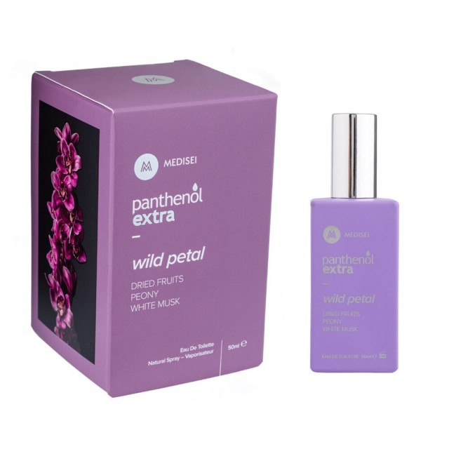 Medisei Panthenol Extra Wild Petal Eau De Toilette For Her Γυναικείο Άρωμα 50ml