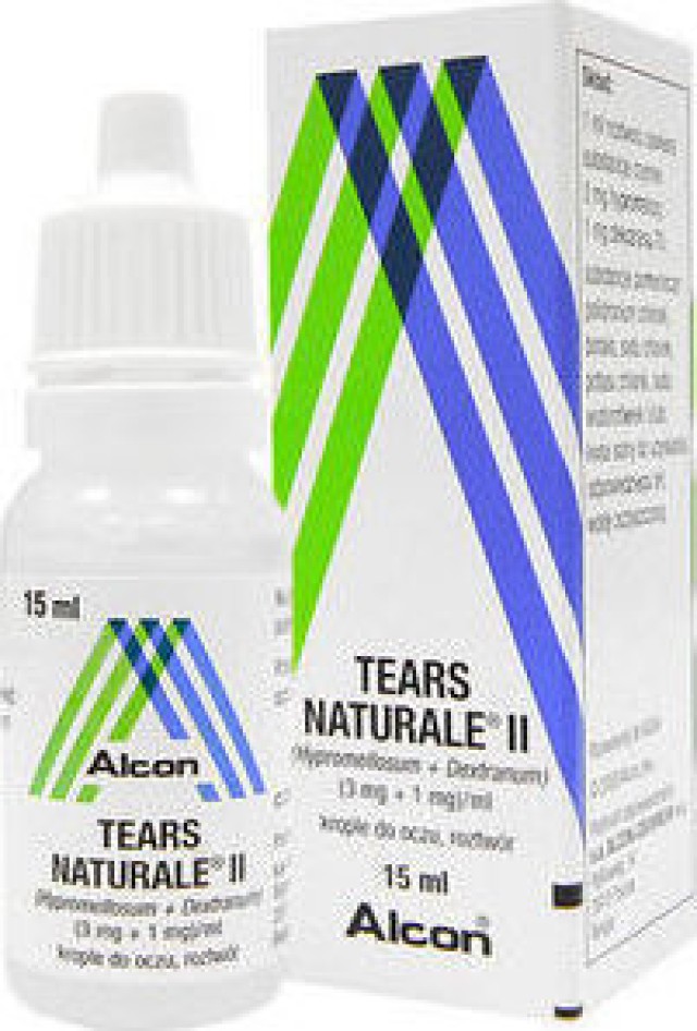 Alcon Tears Naturale II Med Οφθαλμικό Διάλυμα 15ml