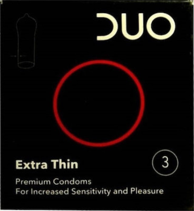 Duo Extra Thin Λεπτό Προφυλακτικό 3 τεμ