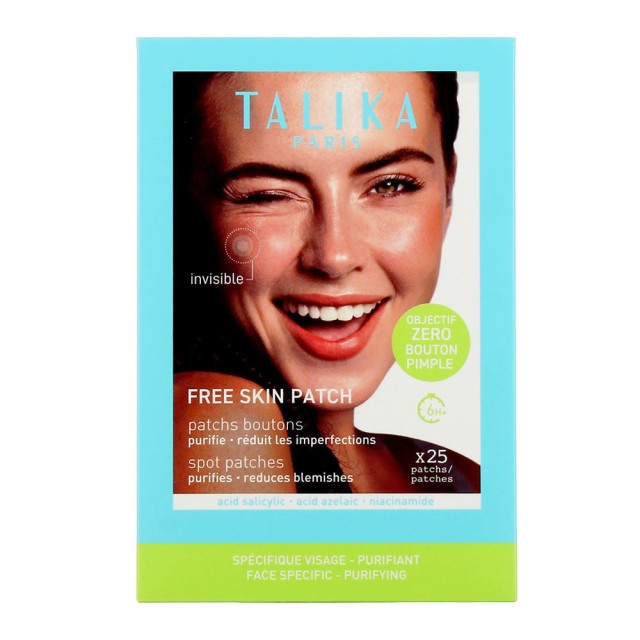 Talika Invisible Free Skin Patches Επιθέματα για τα Σπυράκια 25τμχ