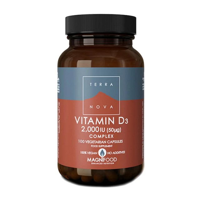 Terranova Vitamin D3 2000 Iu Complex Συμπλήρωμα για την Ενίσχυση του Ανοσοποιητικού 100caps