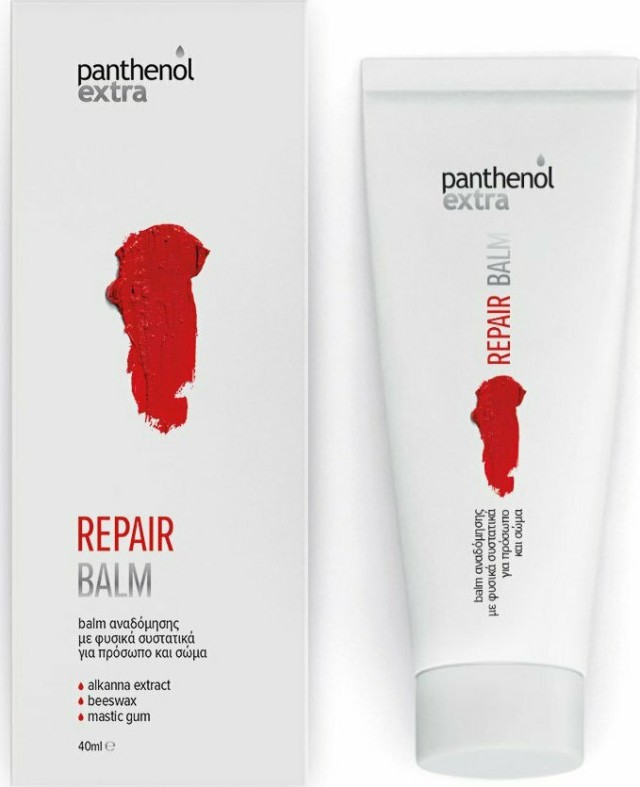 Panthenol Extra Repair Balm Αναδόμησης με Φυσικά Συστατικά, Πρόσωπο & Σώμα 40ml