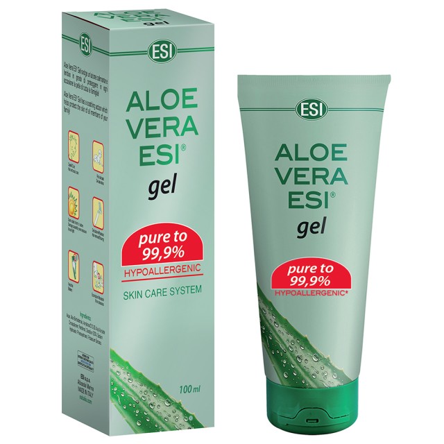 ESI Aloe Vera Gel Ενυδατικό Τζελ για Ανακούφιση από Εγκαύματα 100ml