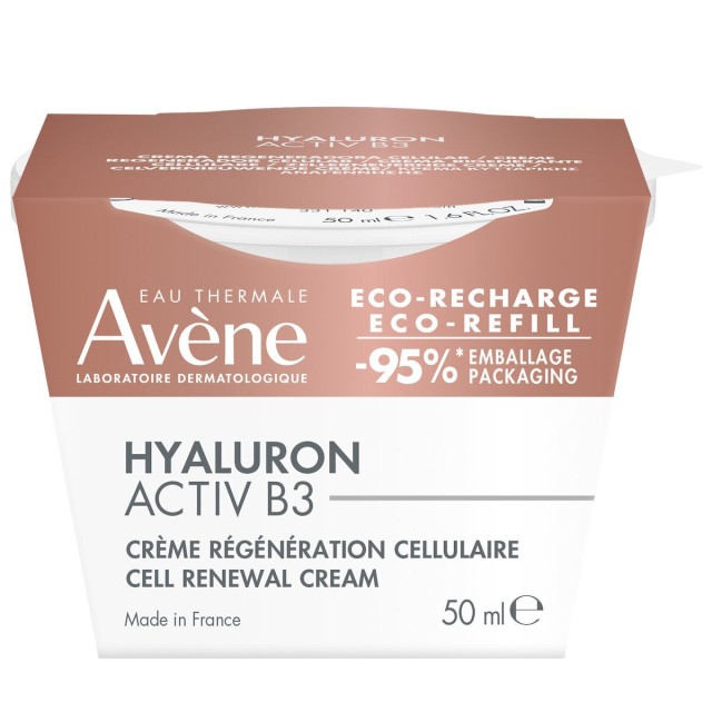 Avène Hyaluron Activ B3 Refill Κρέμα Κυτταρικής Ανανέωσης Ανταλλακτικό 50ml