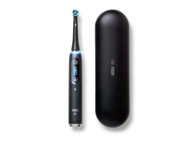 Oral-B iO Series 9 Magnetic Black Onyx Hλεκτρική Οδοντόβουρτσα Νέας Τεχνολογίας iO σε Μαύρο Χρώμα, 1 τεμ