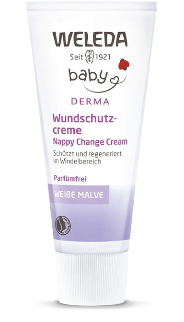 Weleda Baby Derma Κρέμα Αλλαγής Πάνας με Μολόχα Δίχως Άρωμα 50ml