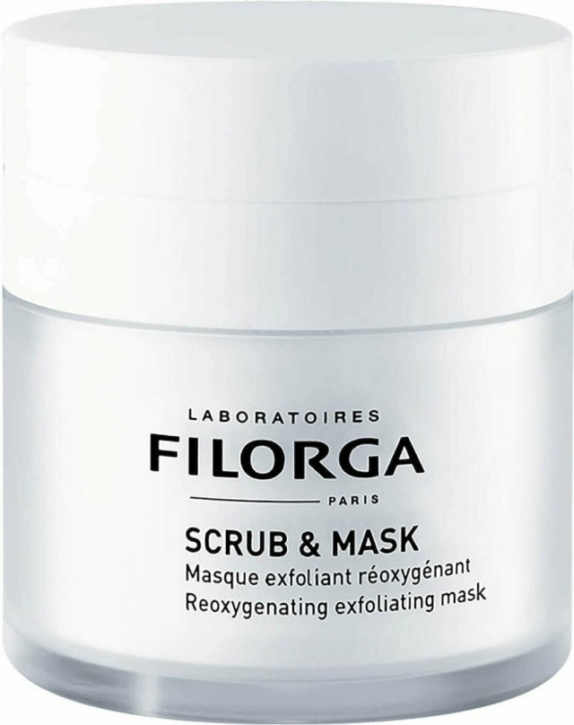 Filorga Scrub & Mask Μάσκα Προσώπου Διπλής Δράσης για Απολέπιση και Επανοξυγόνωση 55ml