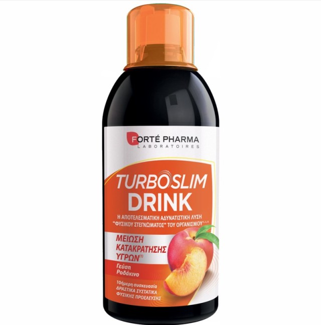 FORTE PHARMA TURBO SLIM DRINK ΜΕ ΓΕΥΣΗ ΡΟΔΑΚΙΝΟ 500ML