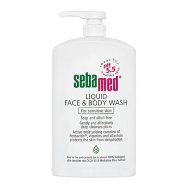 SebaMed Liquid Face and Body Wash 1000ml