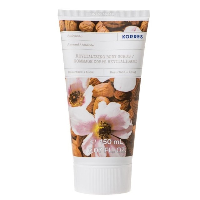 Korres Almond Revitalizing Body Scrub Αναζωογονητικό Απολεπιστικό Σώματος με Έλαιο Αμυγδαλού 150ml