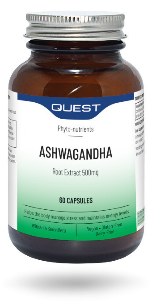 Quest Ashwagandha 500mg Extract 60 caps