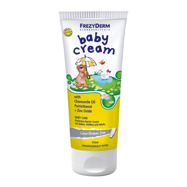 Frezyderm Baby Cream Βρεφική Προστατευτική Κρέμα Αλλαγής Πάνας 175ml